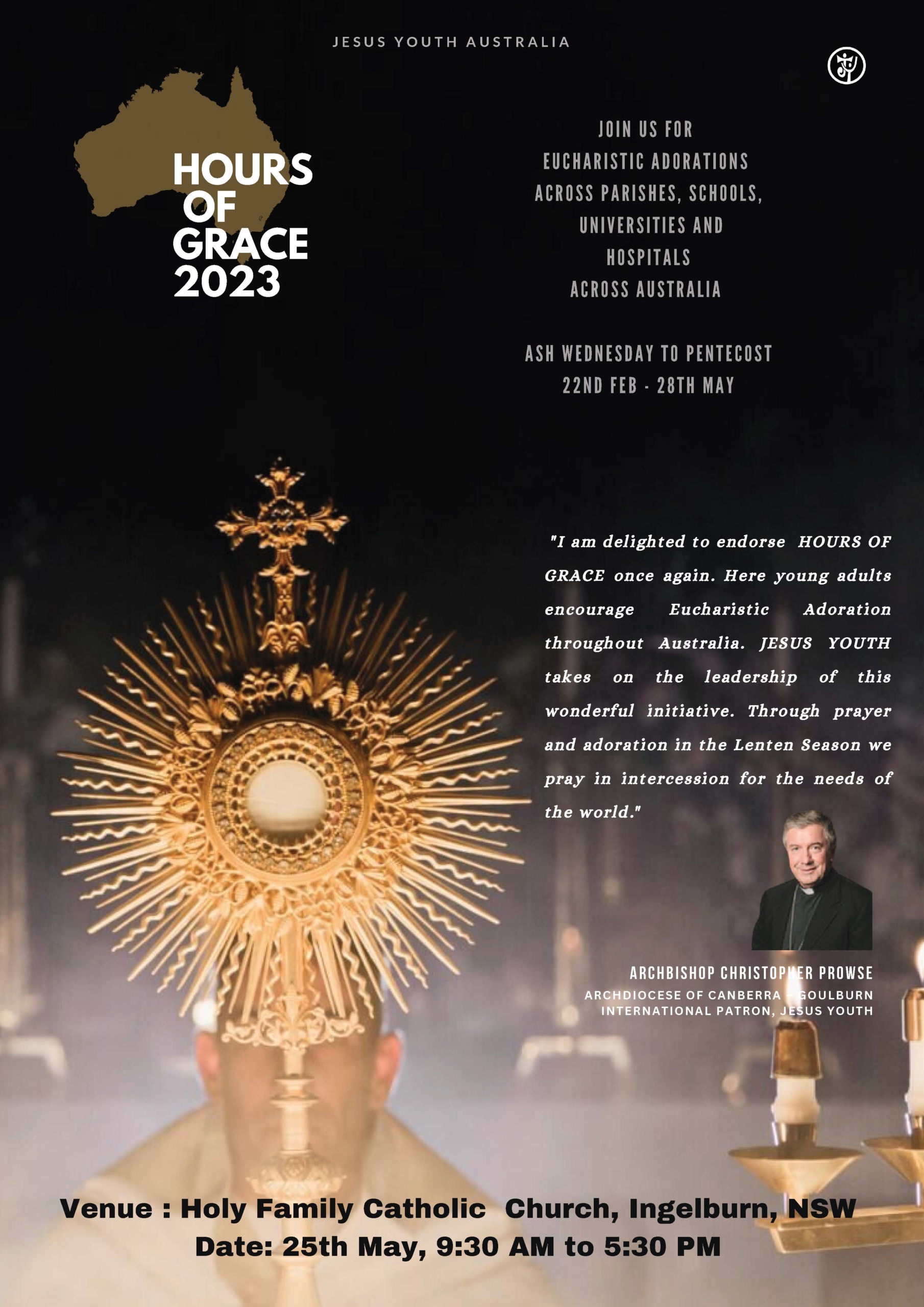 Hours of Grace 2023 | 25 May 2023 – Holy Family Catholic Parish Ingleburn